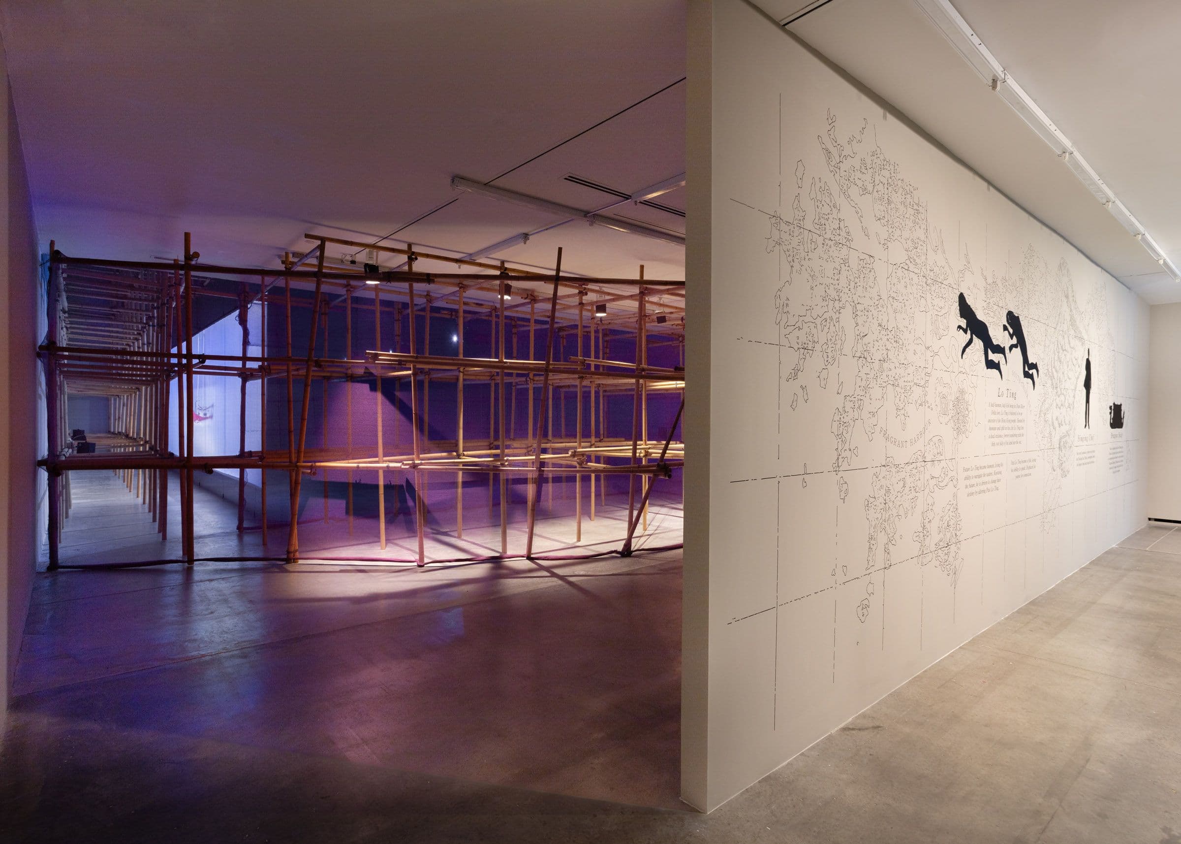Lap-See Lam, Floating Sea Palace, 2024. Organized and developed in partnership with The Vega Foundation. Installation view: The Power Plant, Toronto, 2024. Photo: LF Documentation.