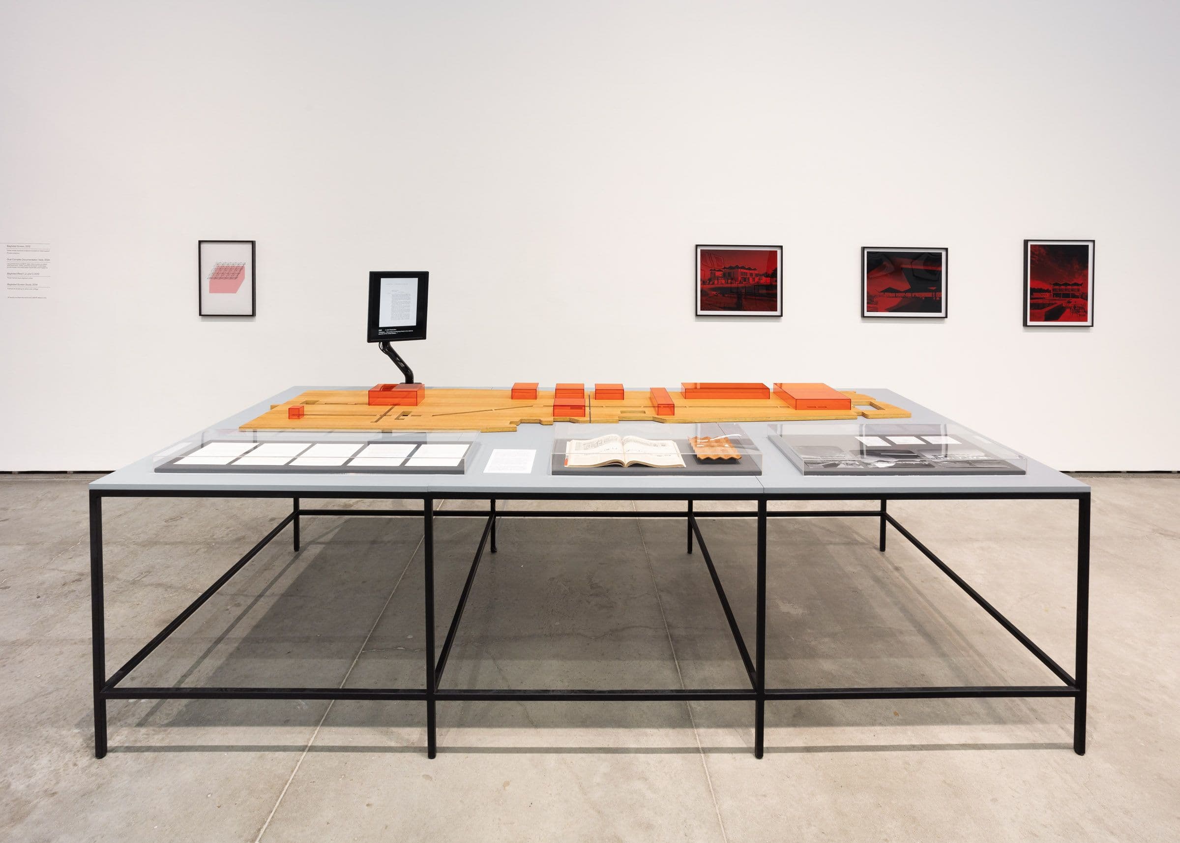 Terence Gower, Baghdad Case Study, 2012–2024. Courtesy the artist and LABOR, Mexico City. Installation view: Embassy, The Power Plant Contemporary Art Gallery, Toronto, 2024. Photo: LF Documentation.