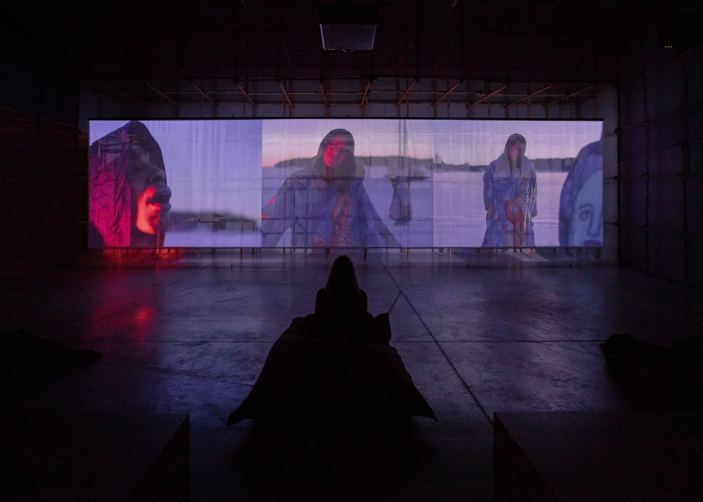 Lap-See Lam, Floating Sea Palace, 2024. Organized and developed in partnership with The Vega Foundation. Installation view: The Power Plant, Toronto, 2024. Photo: LF Documentation.