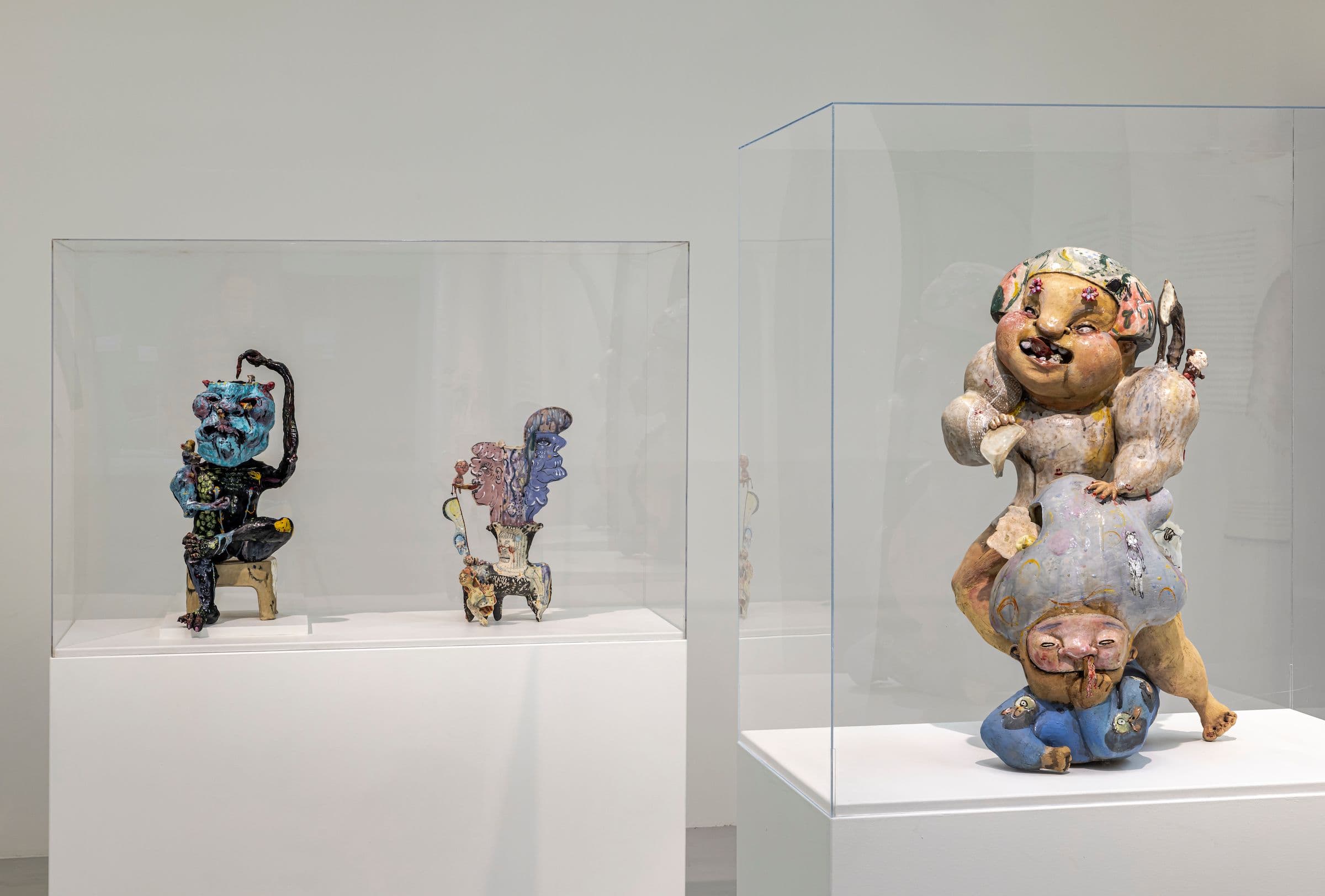 in parallel with works by Sami Tsang. Installation view: The Power Plant, Toronto, 2023. Photo: Toni Hafkenscheid.