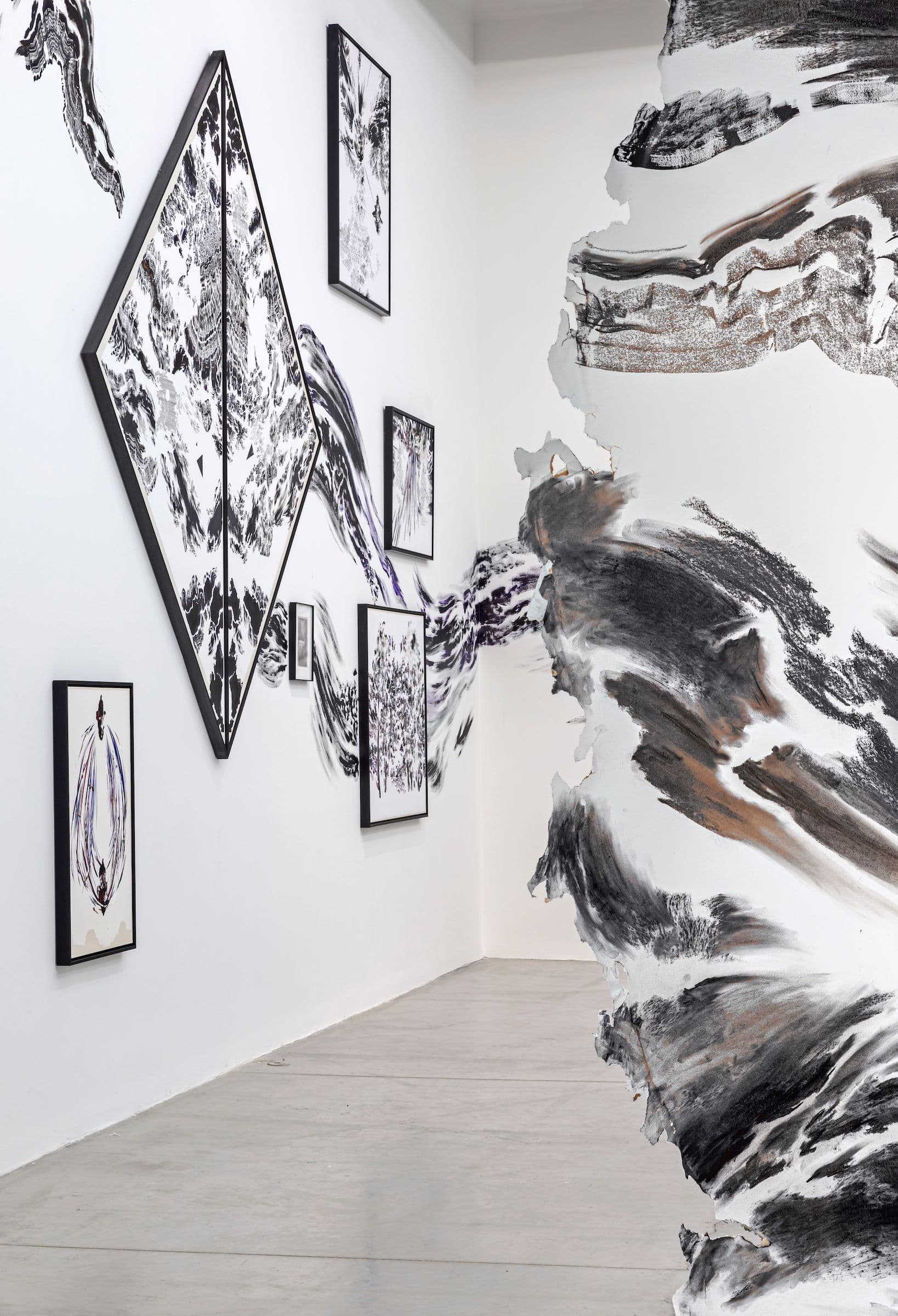 Abdelkader Benchamma, Solastalgia: Archaeologies of Loss. Installation view: The Power Plant Contemporary Art Gallery, Toronto, 2023. Photo: Toni Hafkenscheid.