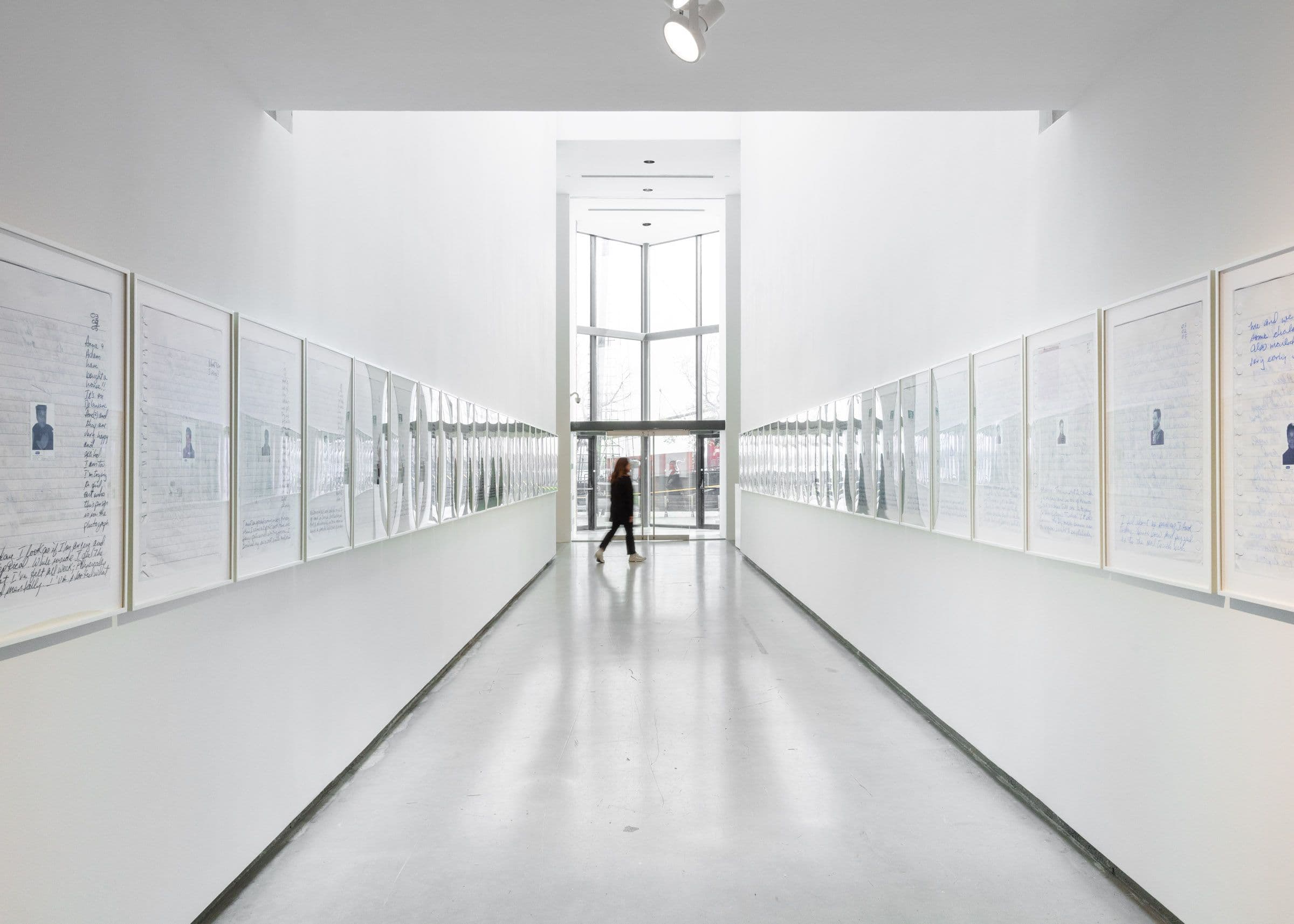 June Clark, 44 Thursdays in Paris, 2004. Machine photographs, archival paper. Courtesy the artist and Daniel Faria Gallery. Installation view: Witness, The Power Plant Contemporary Art Gallery, Toronto, 2024. Photo: LF Documentation.