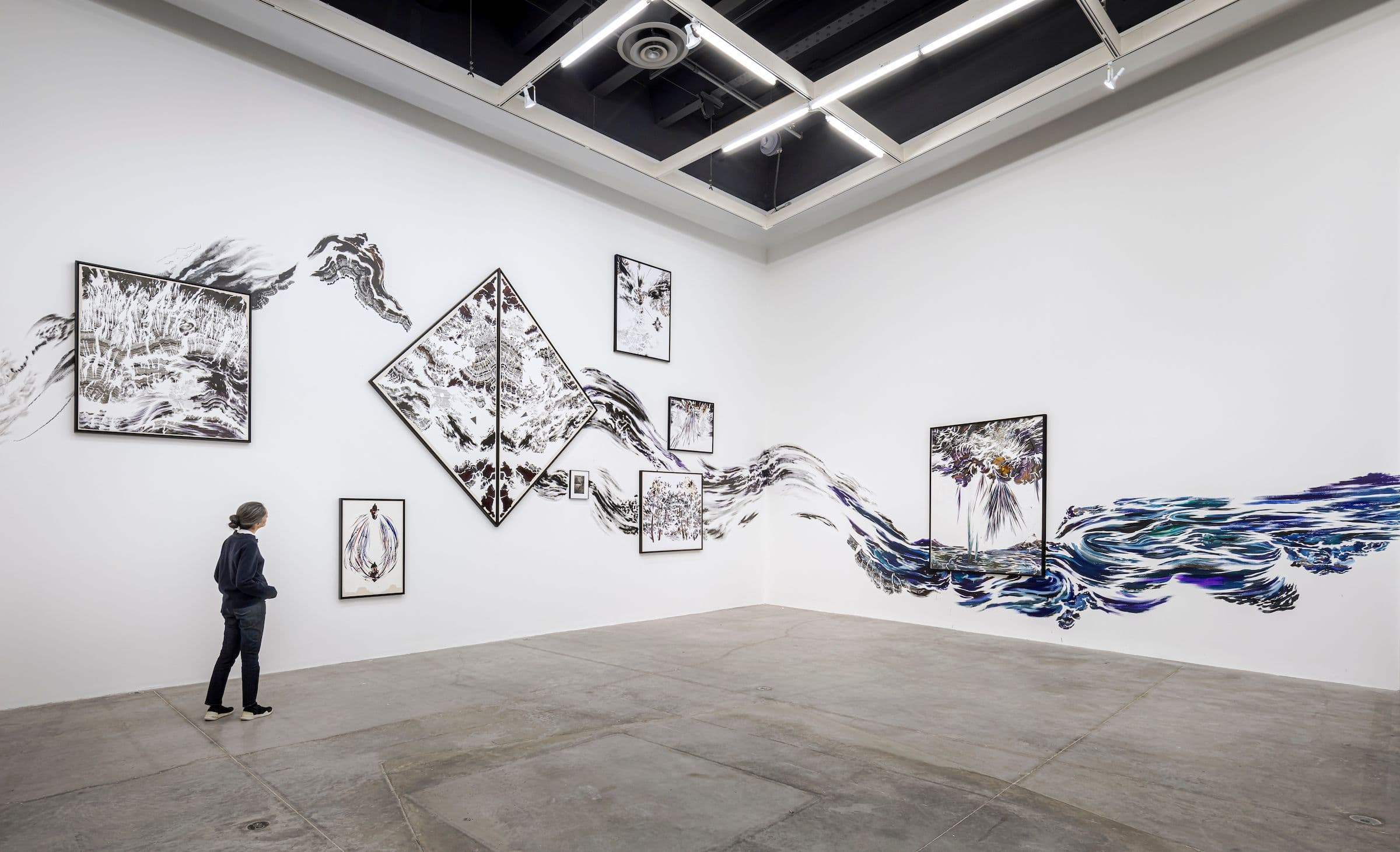 Abdelkader Benchamma, Solastalgia: Archaeologies of Loss. Installation view: The Power Plant Contemporary Art Gallery, Toronto, 2023. Photo: Toni Hafkenscheid.