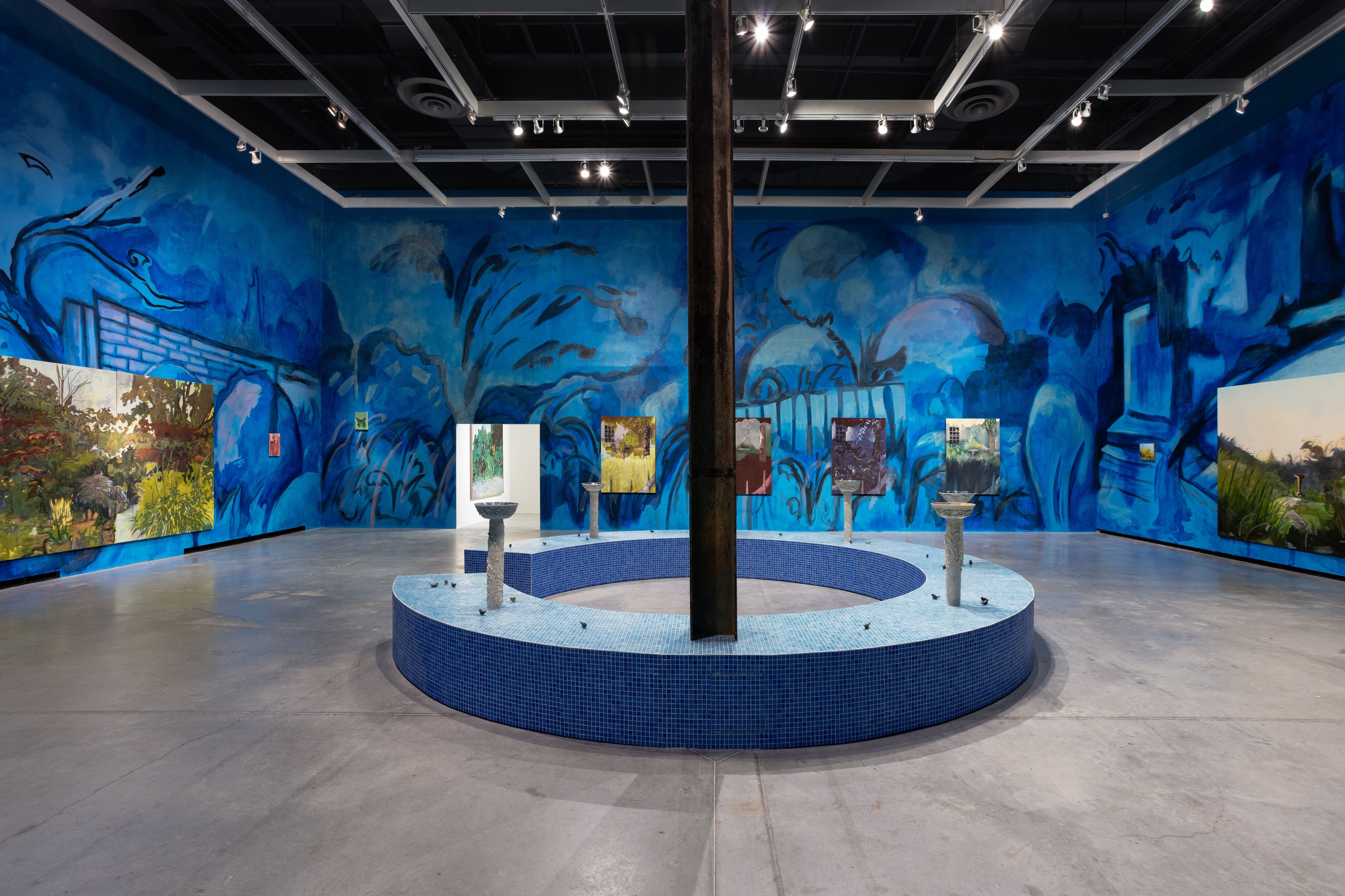 Emmanuel Osahor, To dream of other places, 2025. Installation view: The Power Plant, Toronto, 2025. Photo: LF Documentation.