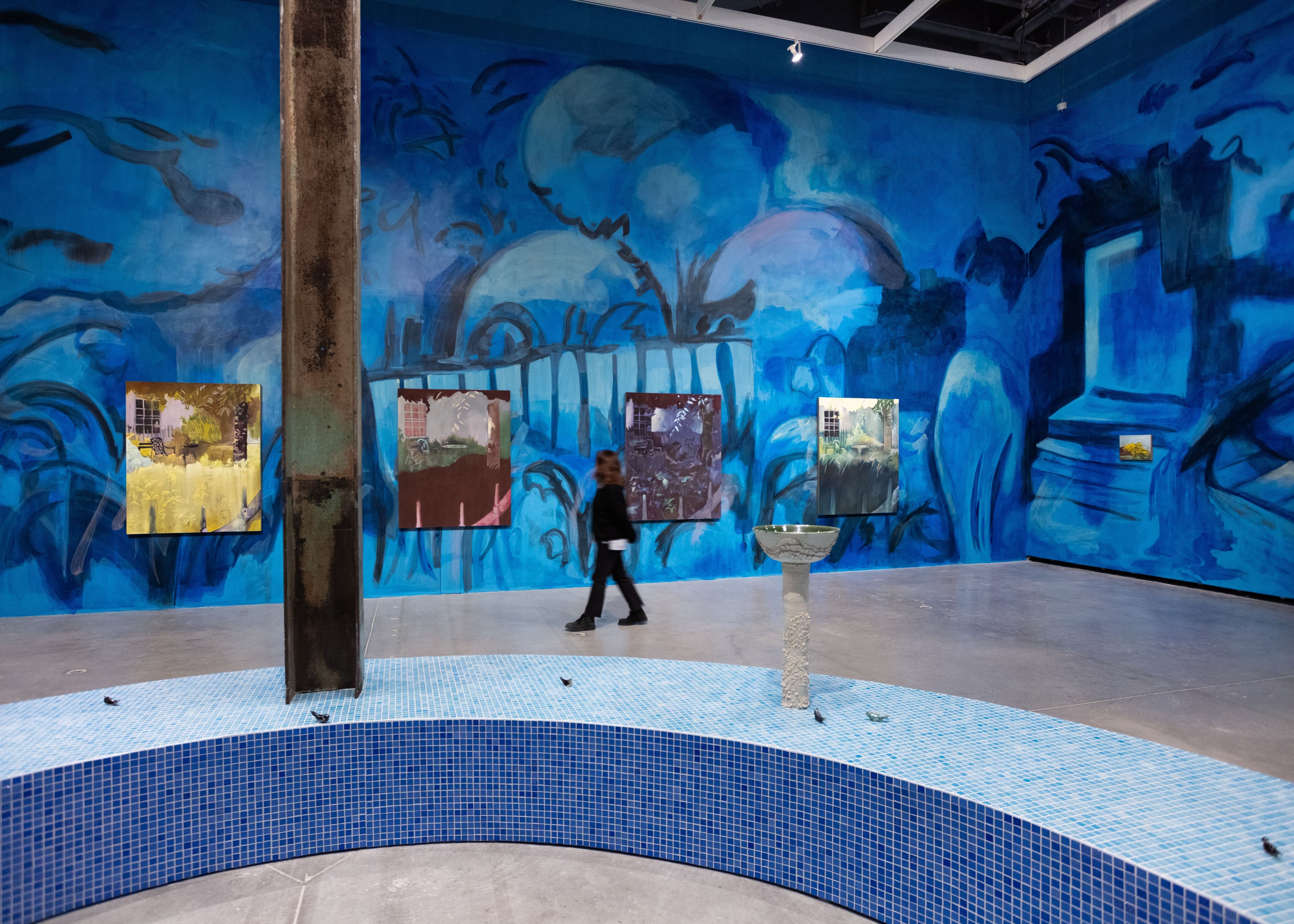 Emmanuel Osahor, To dream of other places, 2025. Installation view: The Power Plant, Toronto, 2025. Photo: LF Documentation.