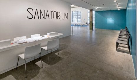 Pedro Reyes: Sanatorium. Installation view: The Power Plant, Toronto, 2014. Photo: Toni Hafkenscheid.