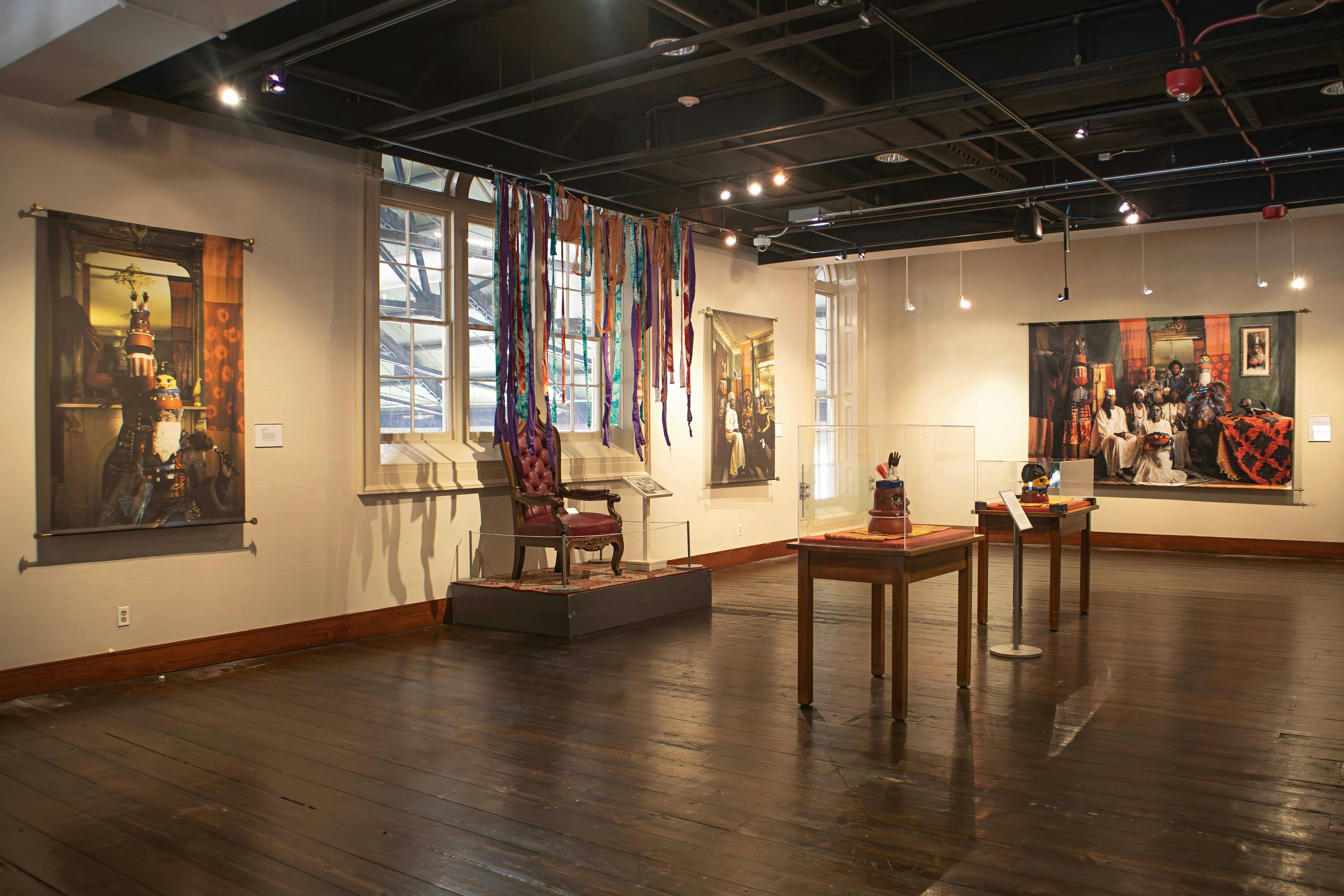 Installation view at the Market Gallery